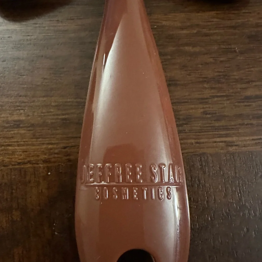 Star-Shaped Brown Hand Mirror